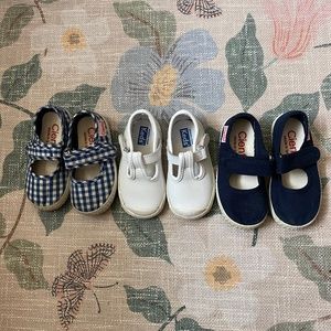 3 pair of shoes